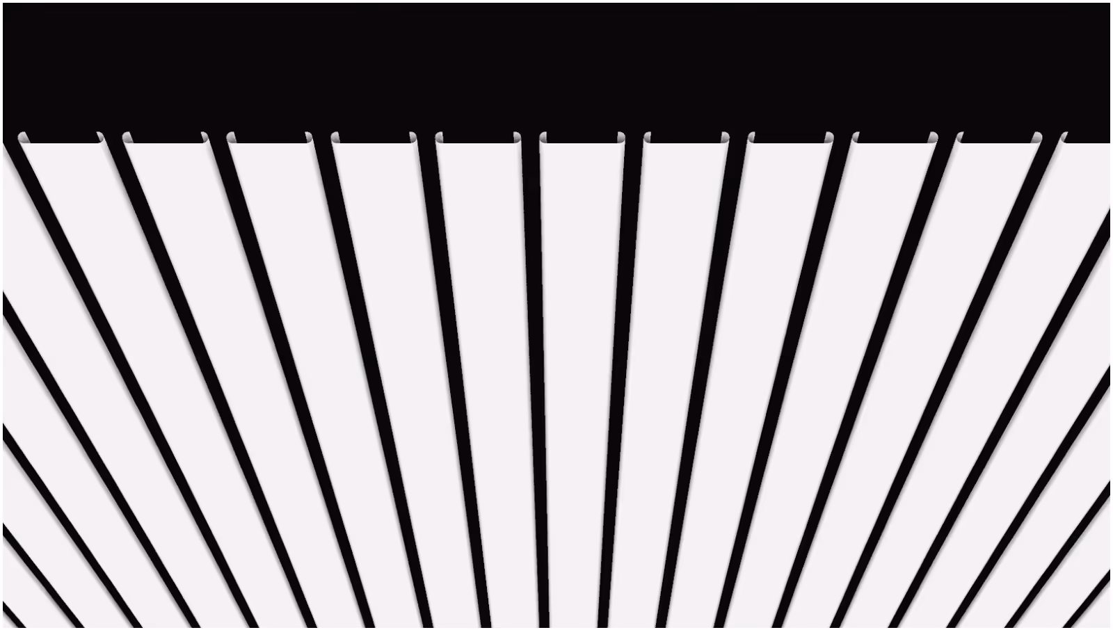 C85-Shaped Strip Ceiling installed