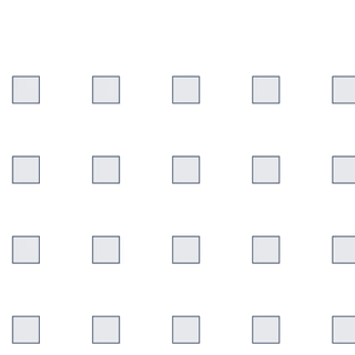 Square perforation, 4x4mm at 11.1 percent open area