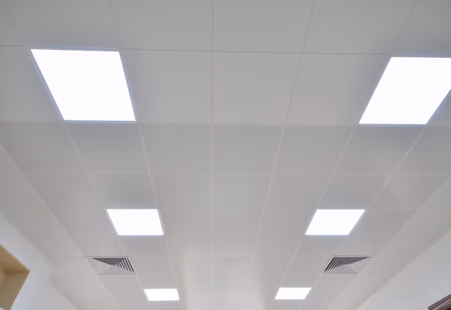 Clip-in ceiling