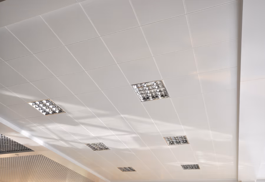 Clip-in ceiling