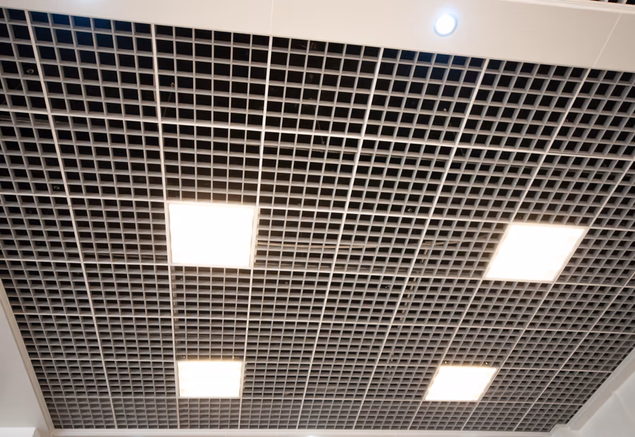 Open cell ceiling