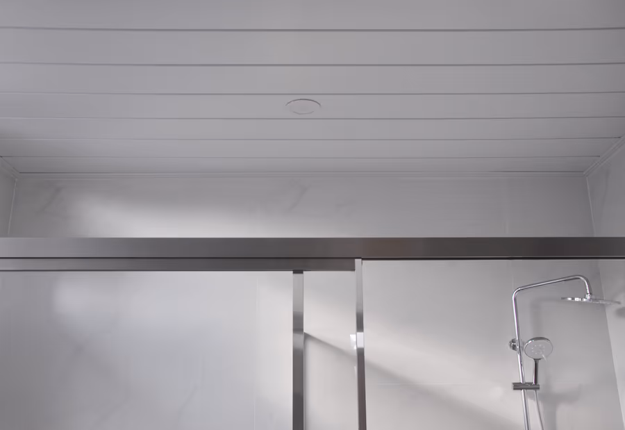 G-shaped strip ceiling