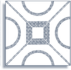 Special perforation pattern 115