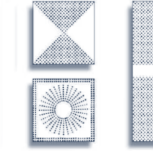 Special perforation pattern 141