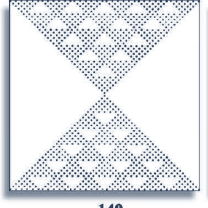 Special perforation pattern 149