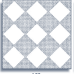 Special perforation pattern 152
